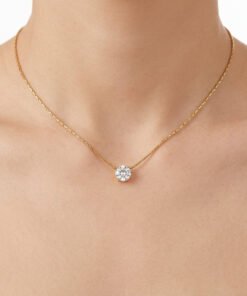 Dewdrop Diamond Necklace