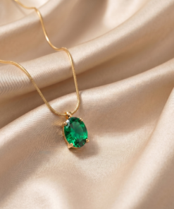 Emerald Glow Necklace